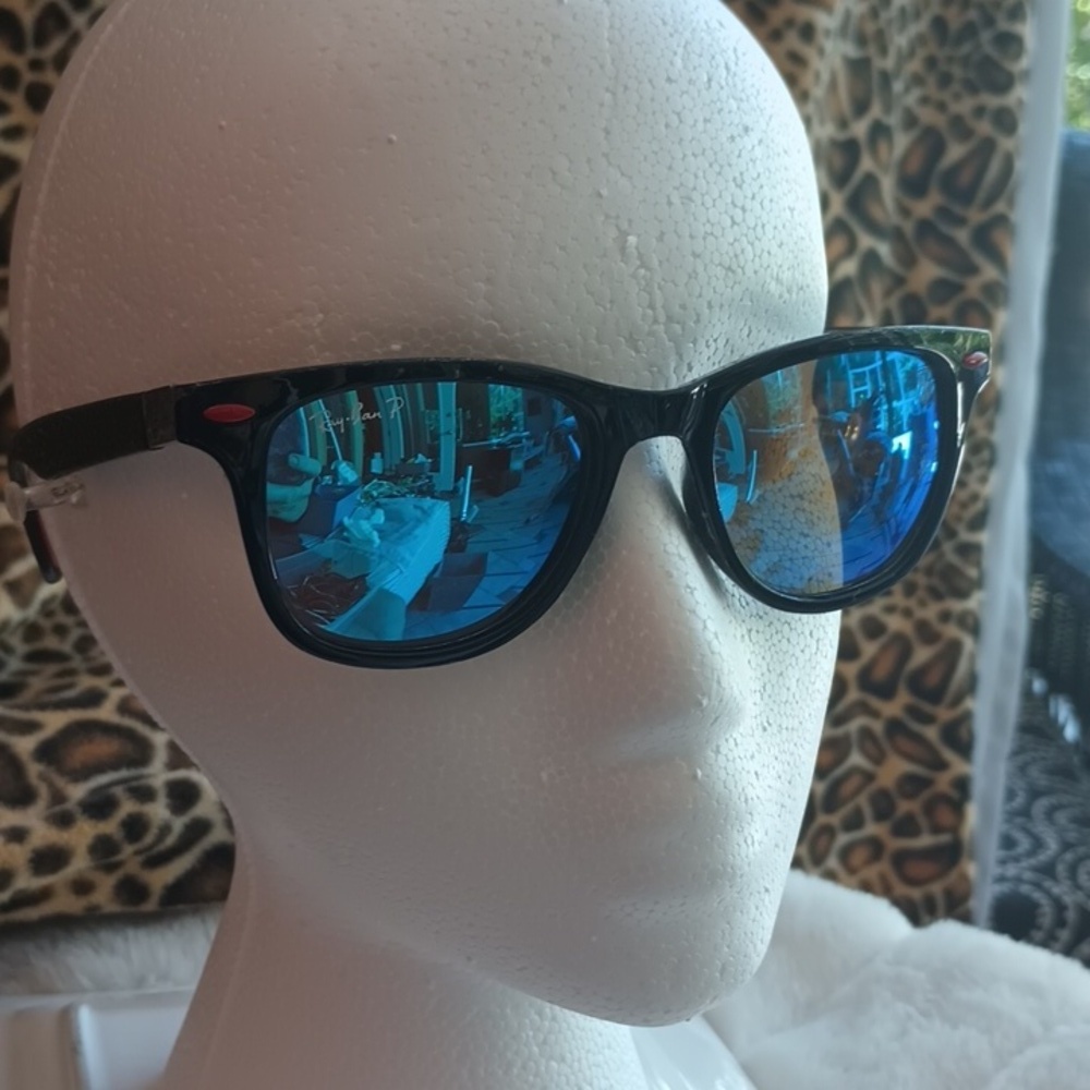 Ray-Ban sunglasses style 4195, wayfarers